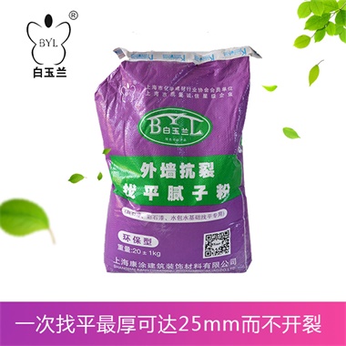 外墻抗裂找平膩子粉（真石漆、彩石漆、水包水基礎找平專用）